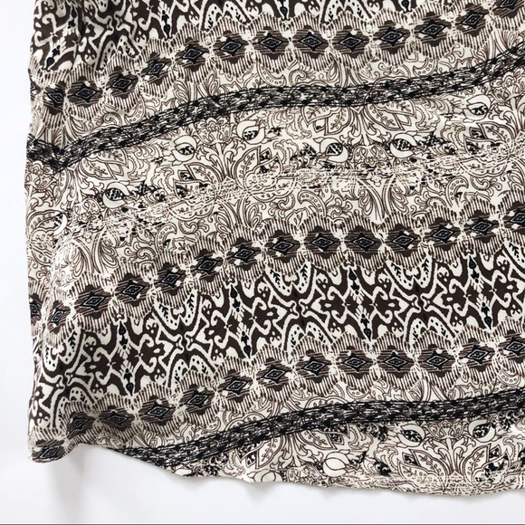 American Rag Brown Floral Patterned Tank - Picture 3 of 6